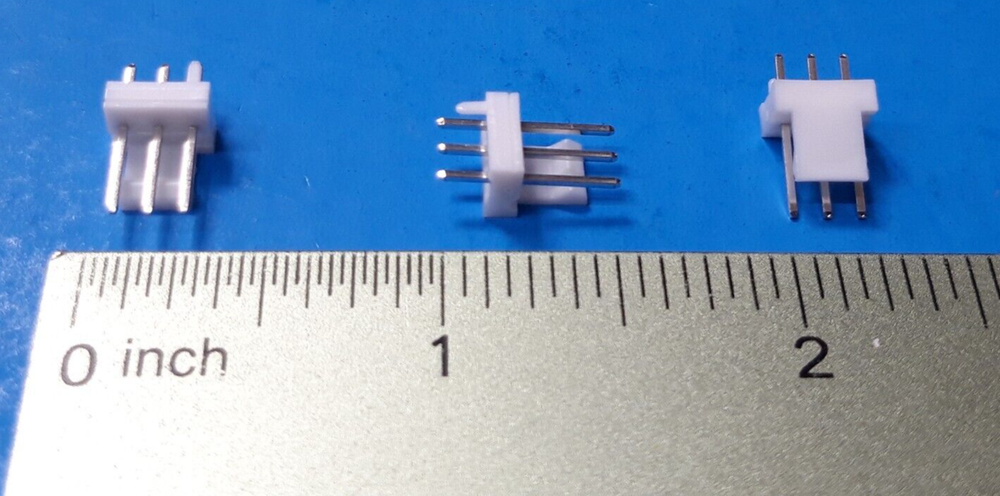 (50 pcs) Header Connector, HF08030-P1 , Foxconn, PCB Mount, 3 Contacts
