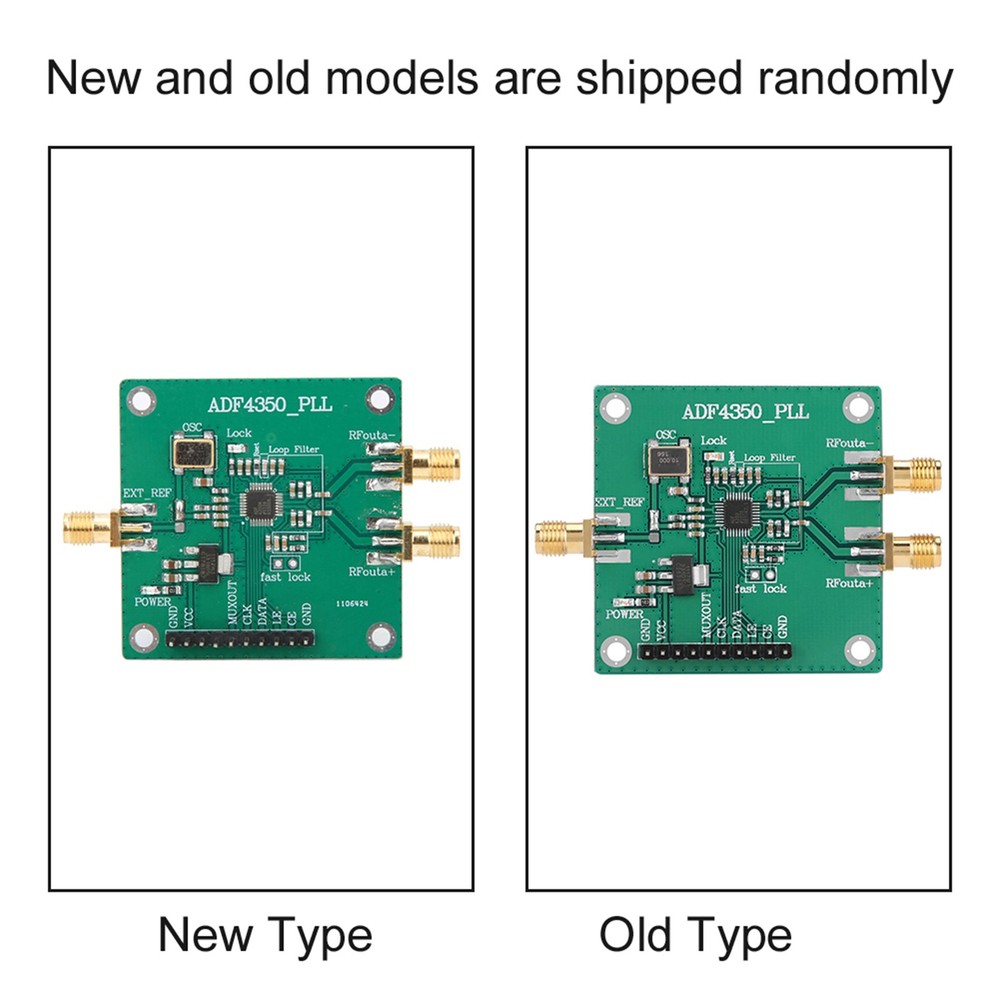 137M‑4.4GHz RF Signal Source Phase Locking Loop Frequency Synthesizer ADF4350⊹