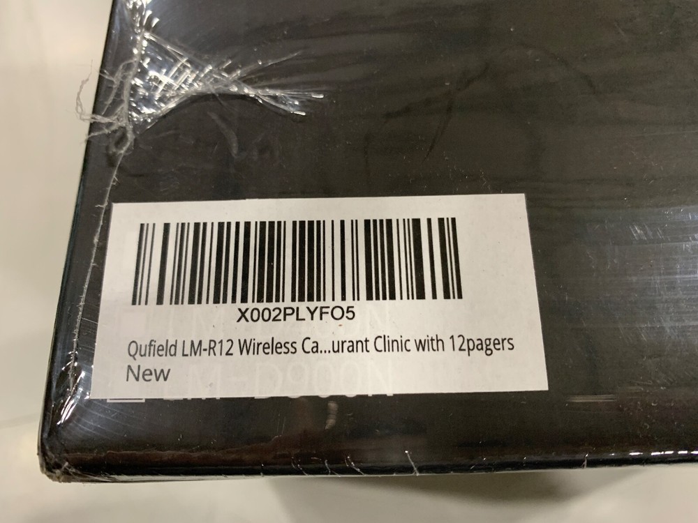 Qufield Linkman Wireless Calling System - LM-R12 (12 pagers)