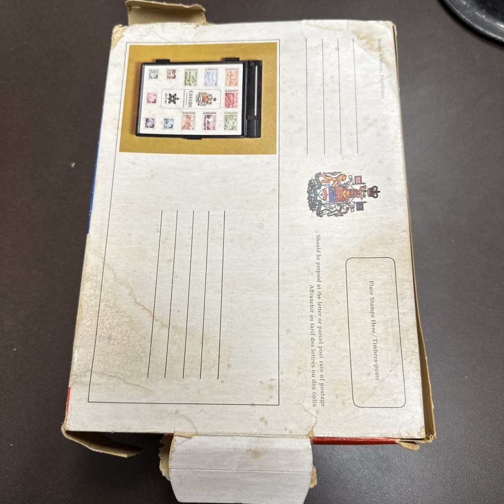 CANADA 1967 CENTENNIAL COMMEMORATIVE STAMP SET AND BOX