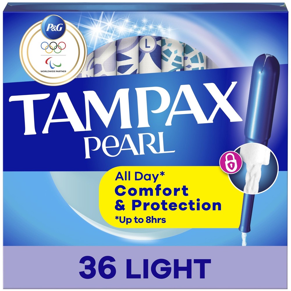 Light Absorbency Tampons with LeakGuard, Unscented, 36 Count