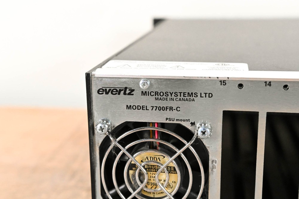 Evertz 7700FR-C MultiFrame Chassis CG00417