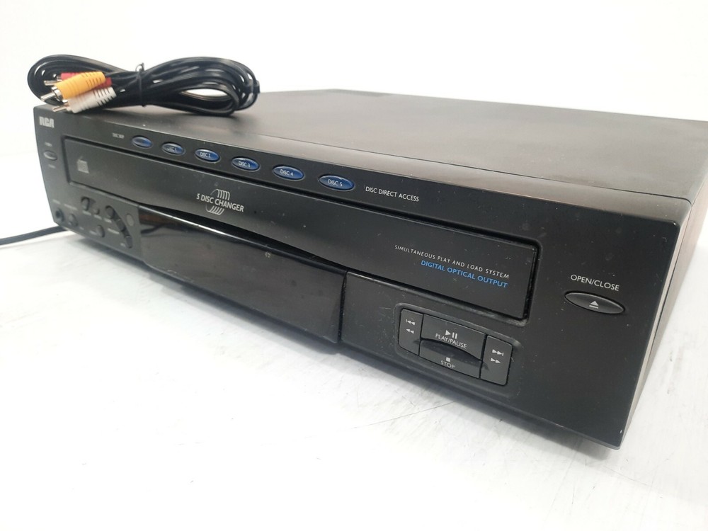 RCA RP-8070D Compact Disc Player 5-CD Changer Stereo System ■JF■ Tested ■JF■