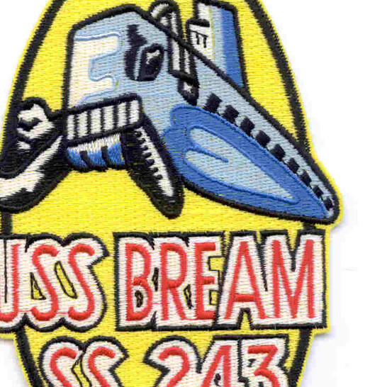 SS-243 USS Bream Patch - Version A