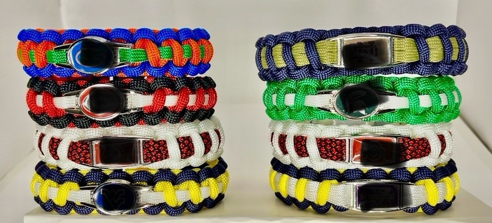 NCAA Paracord Bracelets