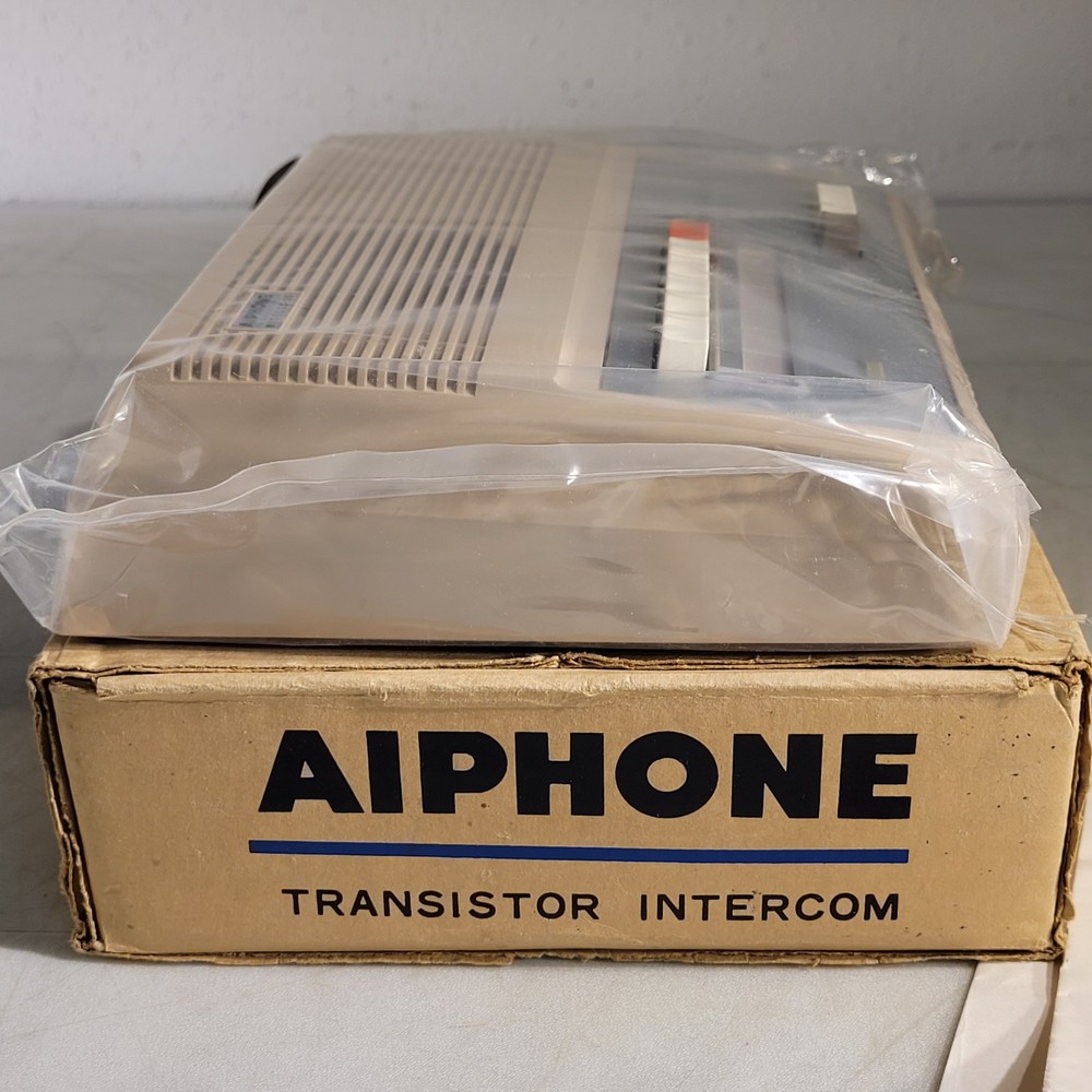 Vintage Aiphone LC-5S Loudspeaker Intercom System Microphone Transistor Speaker