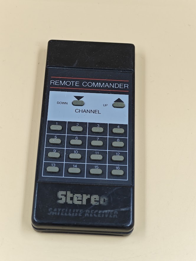Remote Commander for Stereo Receiver - Used Working