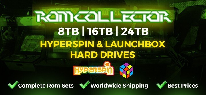 32TB Hyperspin - Launchbox addon External Hard Drive