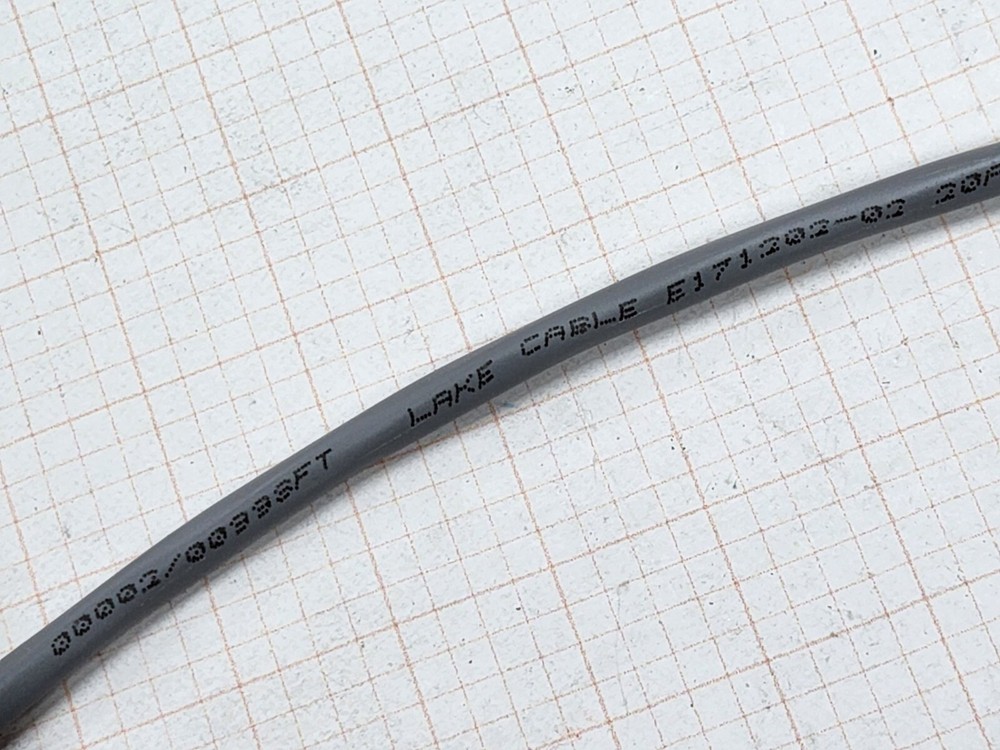 Lake Cable 204C 20/4C Control/Communication/Alarm Cable Riser CMR Gray /100ft