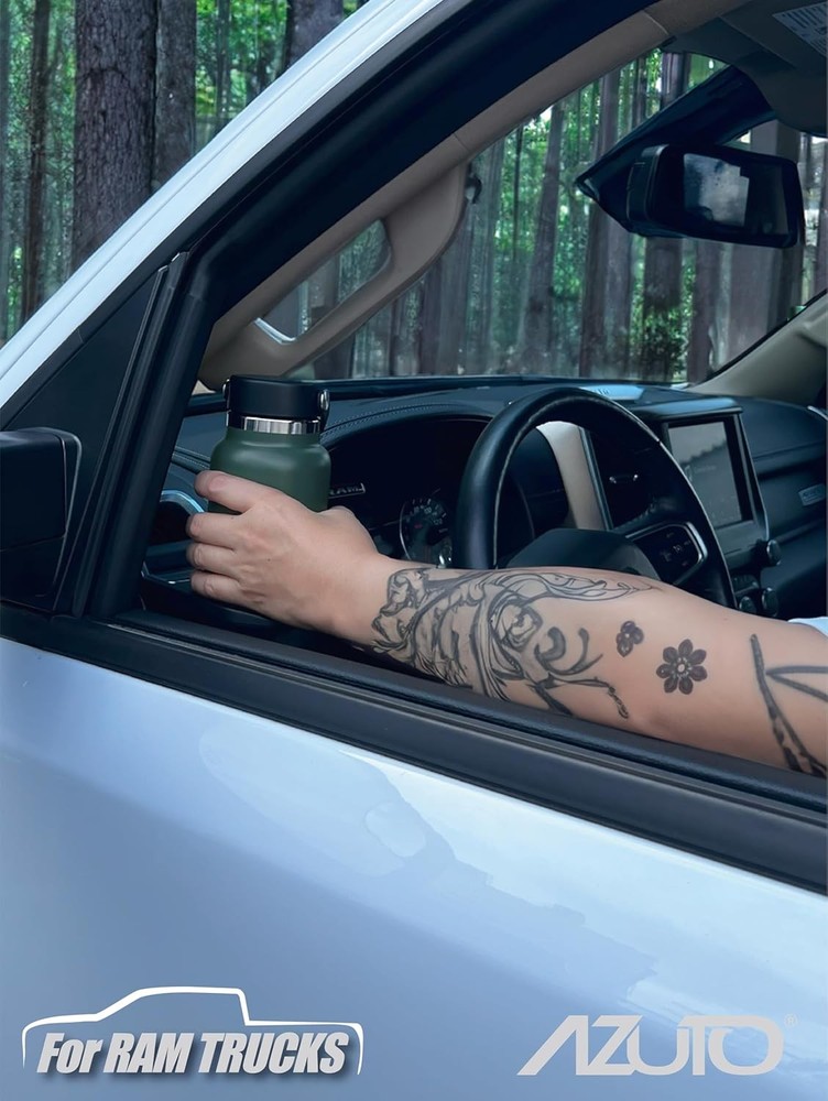 AZUTO RAM Trucks Cup Holder, Drink Folder Beverage Console Black