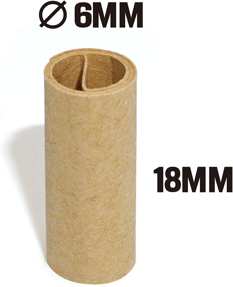 500 PCS Pre Rolled Filter Tips 6mm Unbleached Paper Rolling Tips Bottle