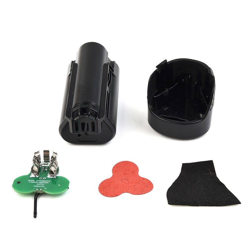 Plastic Case Shell PCB Circuit Board For Bosch 10.8V 12V BAT411 Lithium Battery