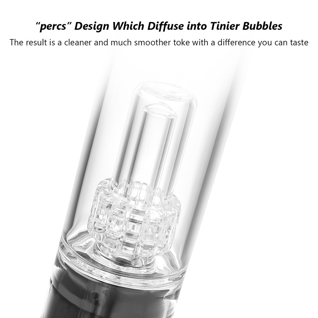 11" Heavy Duty Glass Bong Silicone Water Pipe Smoking Tobacco Beaker 14MM Bowl