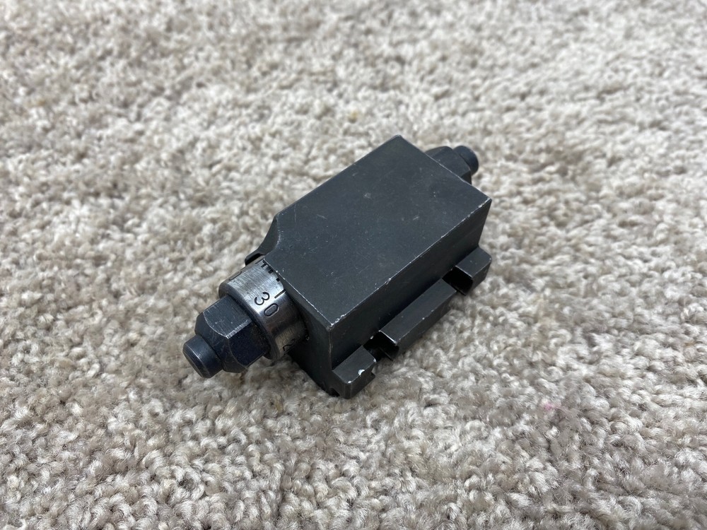 HARDINGE STYLE DIAL COLLET STOP / WORK STOPPER