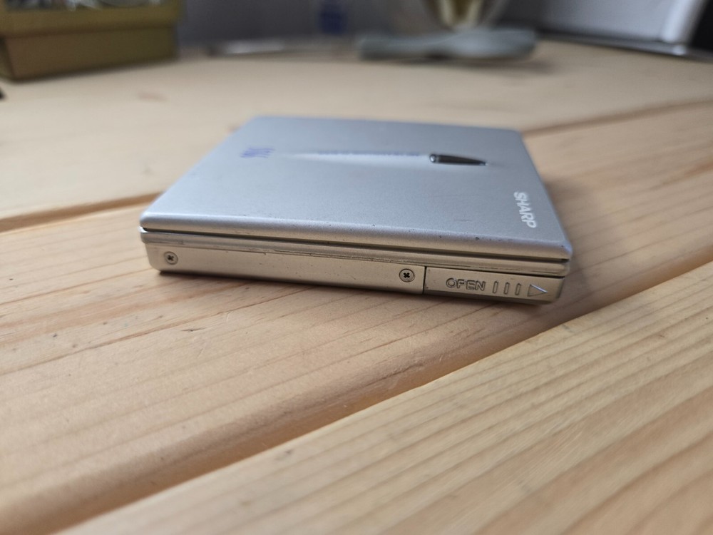 Sharp MD-ST66 Minidisc Player - Tested and Fully Working - Player Only
