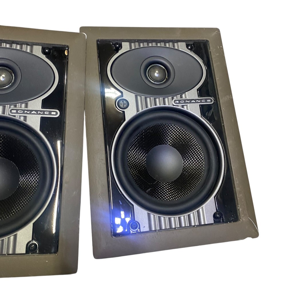 Pair Sonance Cinema Select Lcr Wall Ceiling Flush Mount Speakers