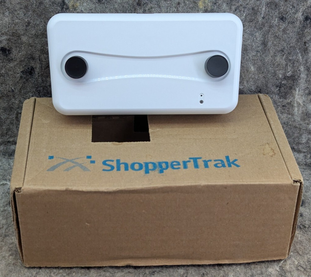 ShopperTrak Orbit 8 DDORB1801 People Counting Camera System Sensormatic White