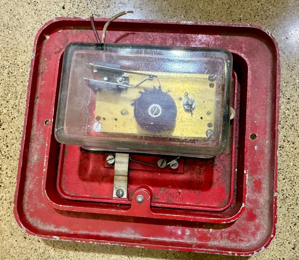 Vintage Fire Alarm Transmit Box (IBM)