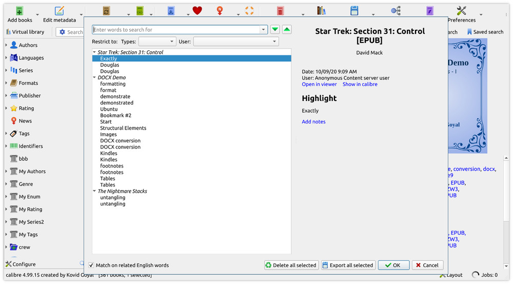 Calibre E-Book Manager & E-Reader Software 2026 for Mac OS on USB