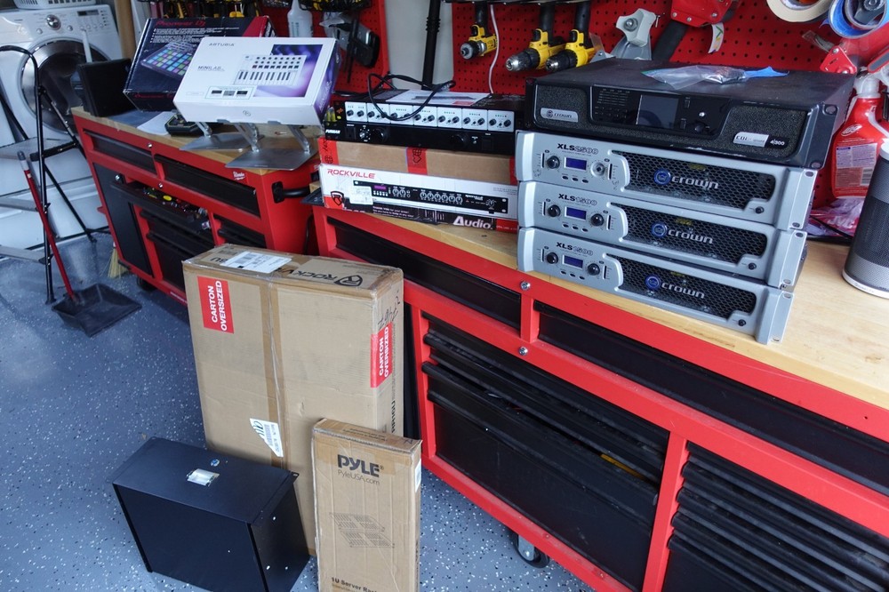 CROWN Rack Mount DSP Amplifier PIONEER DJ Controller STANDS Rolling RACK & MORE