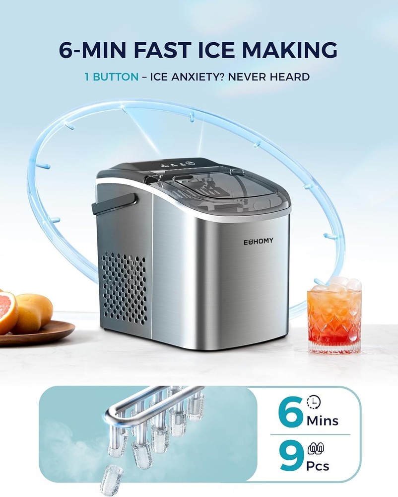 Reliable Ice Maker Machine with R600a Refrigerant for Optimal Performance