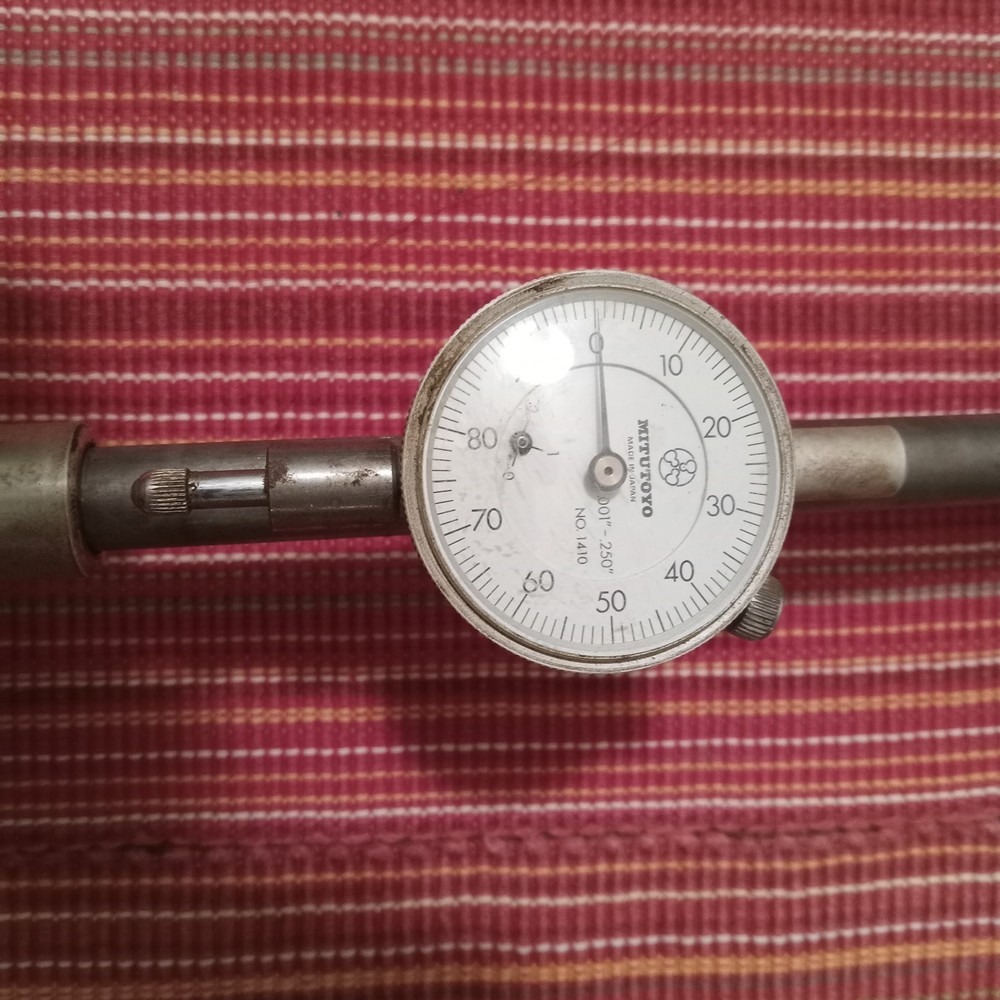 Mitutoyo Depth Indicator Gauge with Tool Attachment for Dial Test Indicator