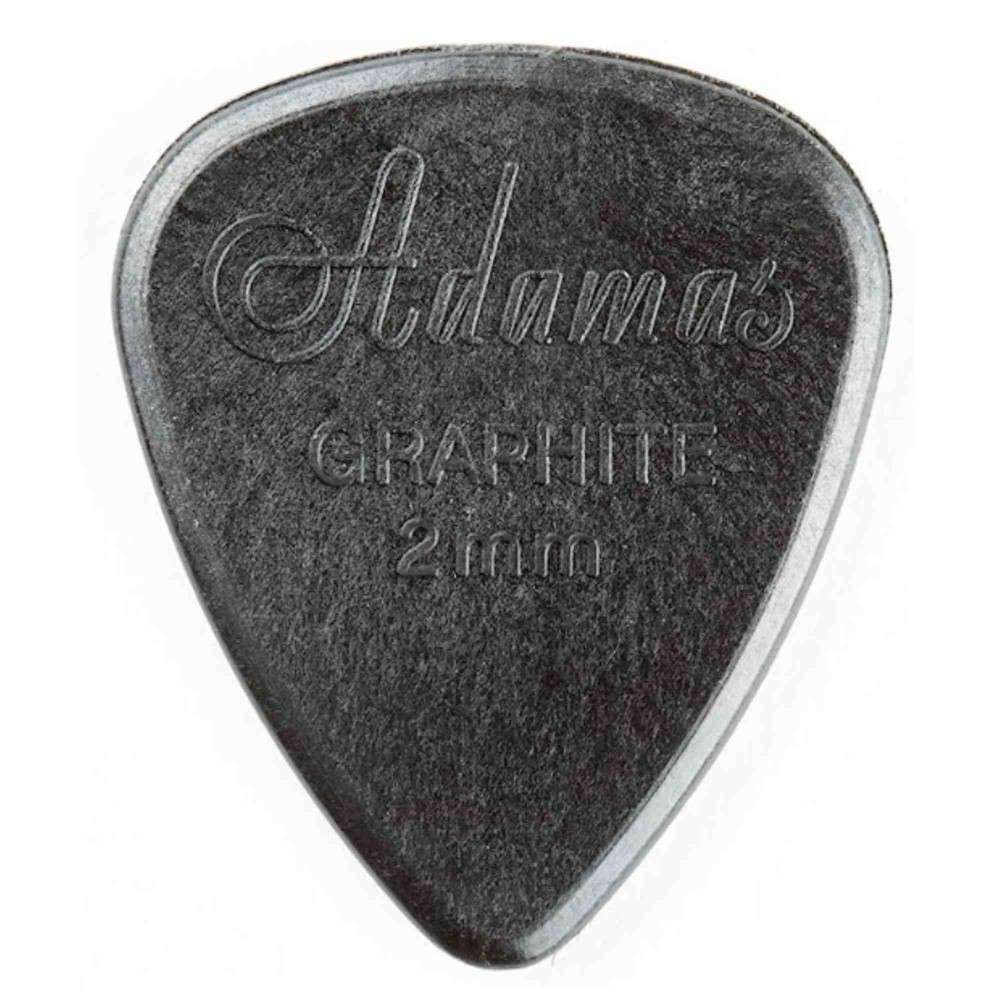 Dunlop Adamas Graphite Pick Bag / 12 Picks, 2.0mm