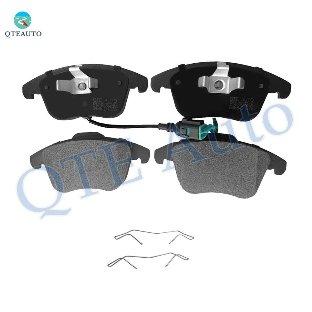 Front Ceramic Brake Pad Kit For 2012-2020 Volkswagen Passat