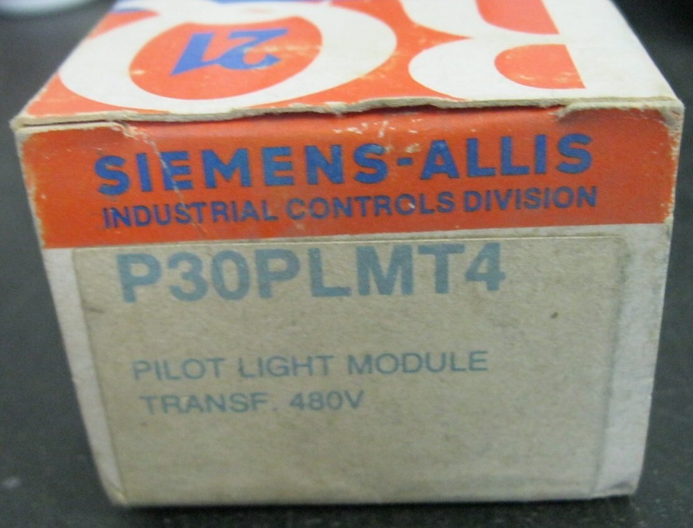Siemens-Allis P30PLMT4 Pilot Light Module 480V