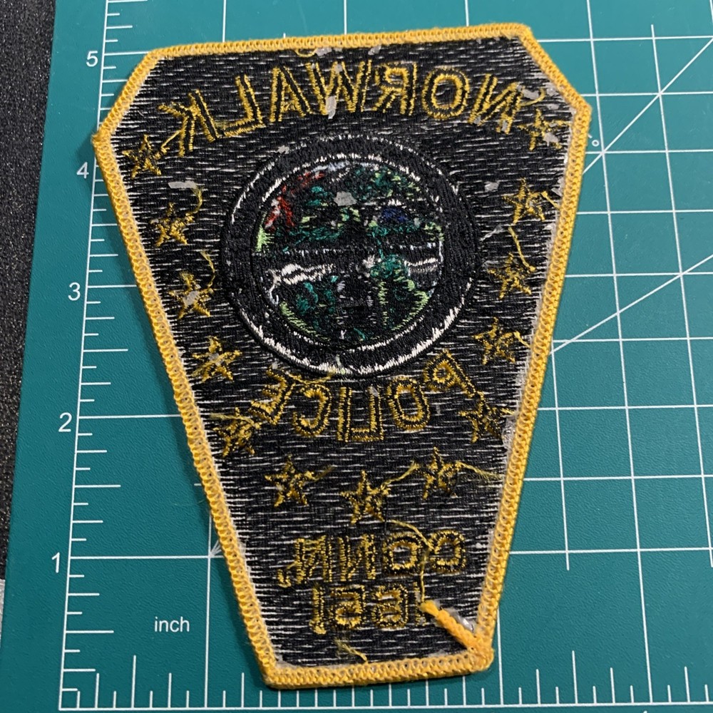 Norwalk Connecticut Police Shoulder Patch 9N