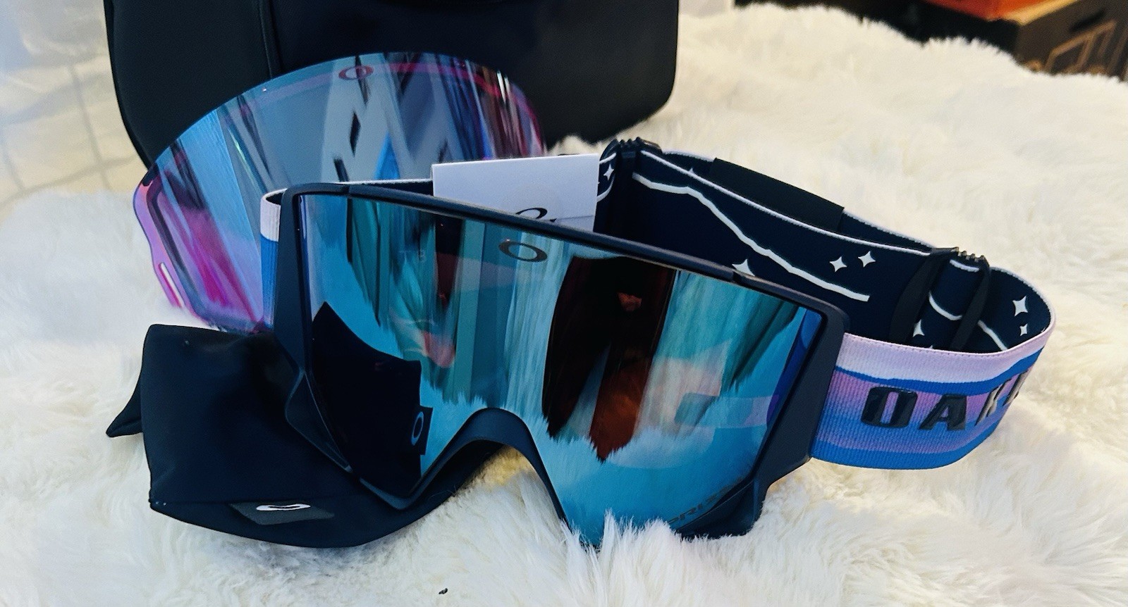 Oakley Flow Scape M Snow Goggles + Extra Lens