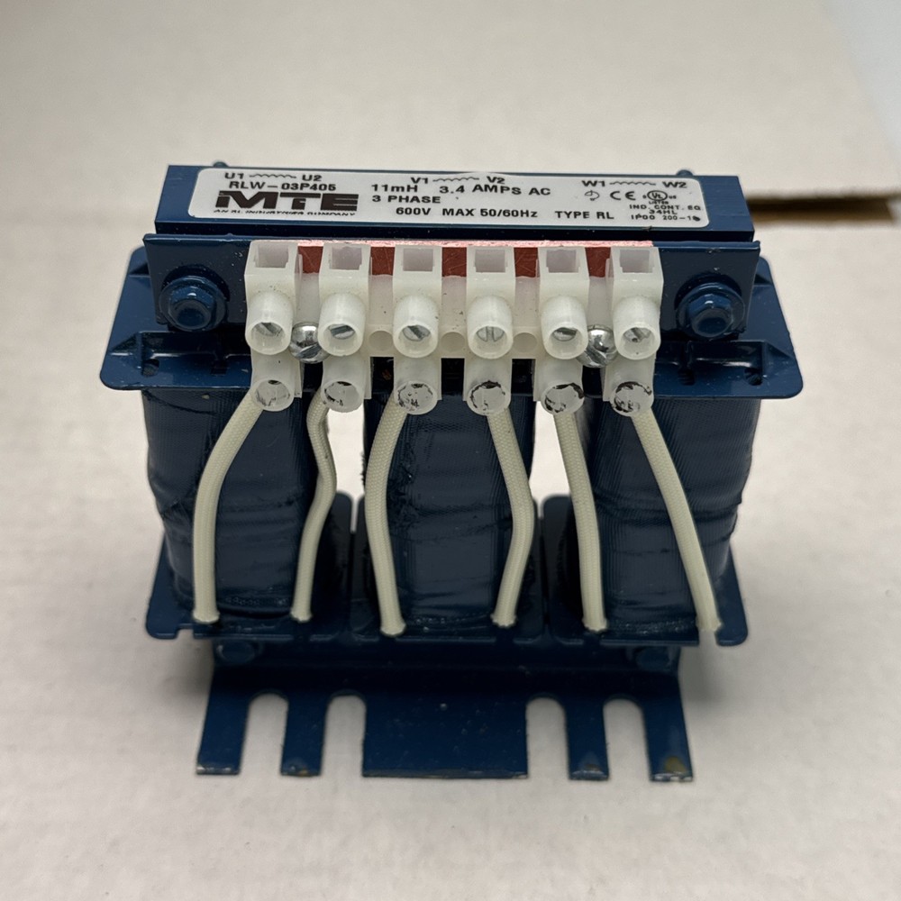 MTE RLW-03P405 3 Phase Reactor
