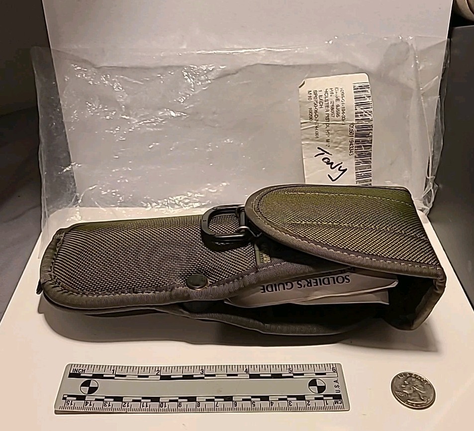 USGI WECKWORTH MANUFACTURING (CAGE 9J595) M12 HOLSTER NEW LEFT/R HAND Reversible
