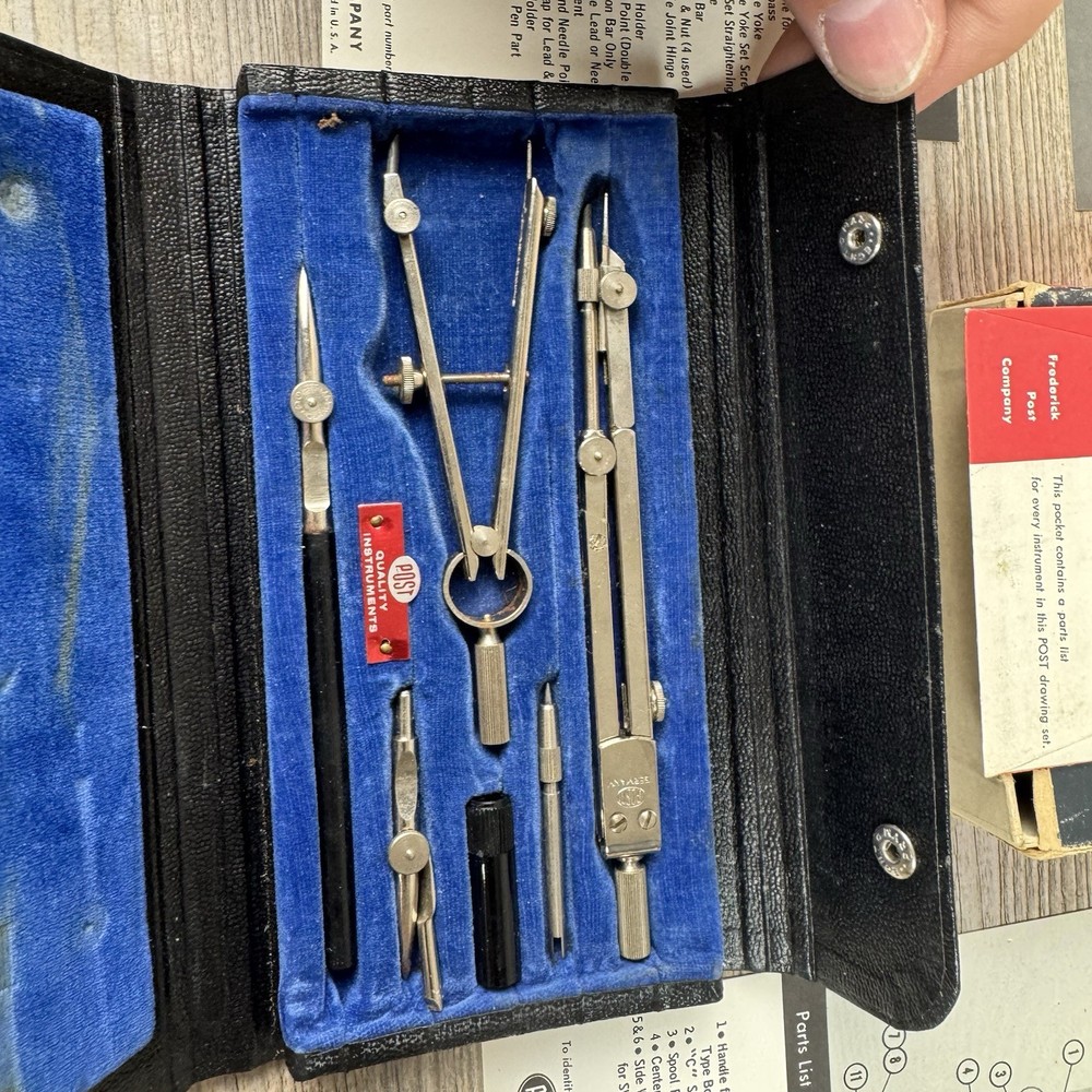 Frederick Post Techmaster - 1141T Drafting & Engineering Set - Made in Germany