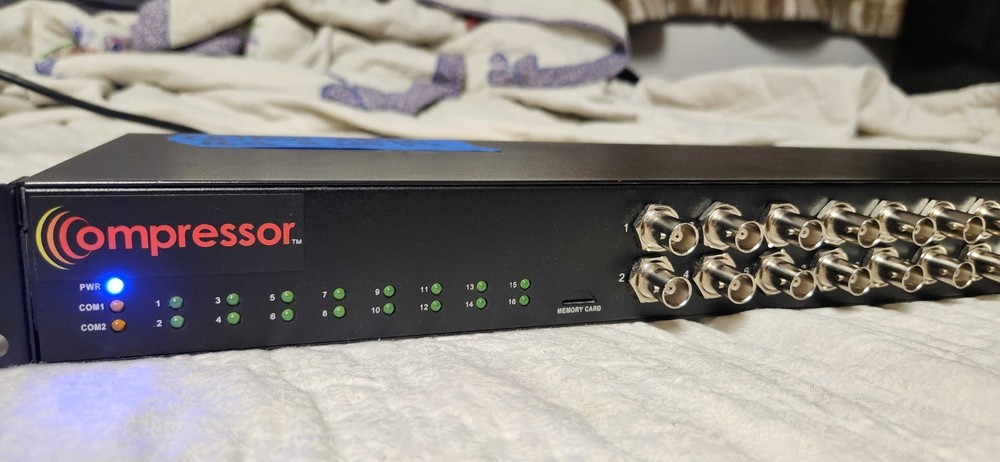 Compressor DW-CP16 16-Ch 960h D1 H.264 Encoder Rackmountable DW Digital Watchdog