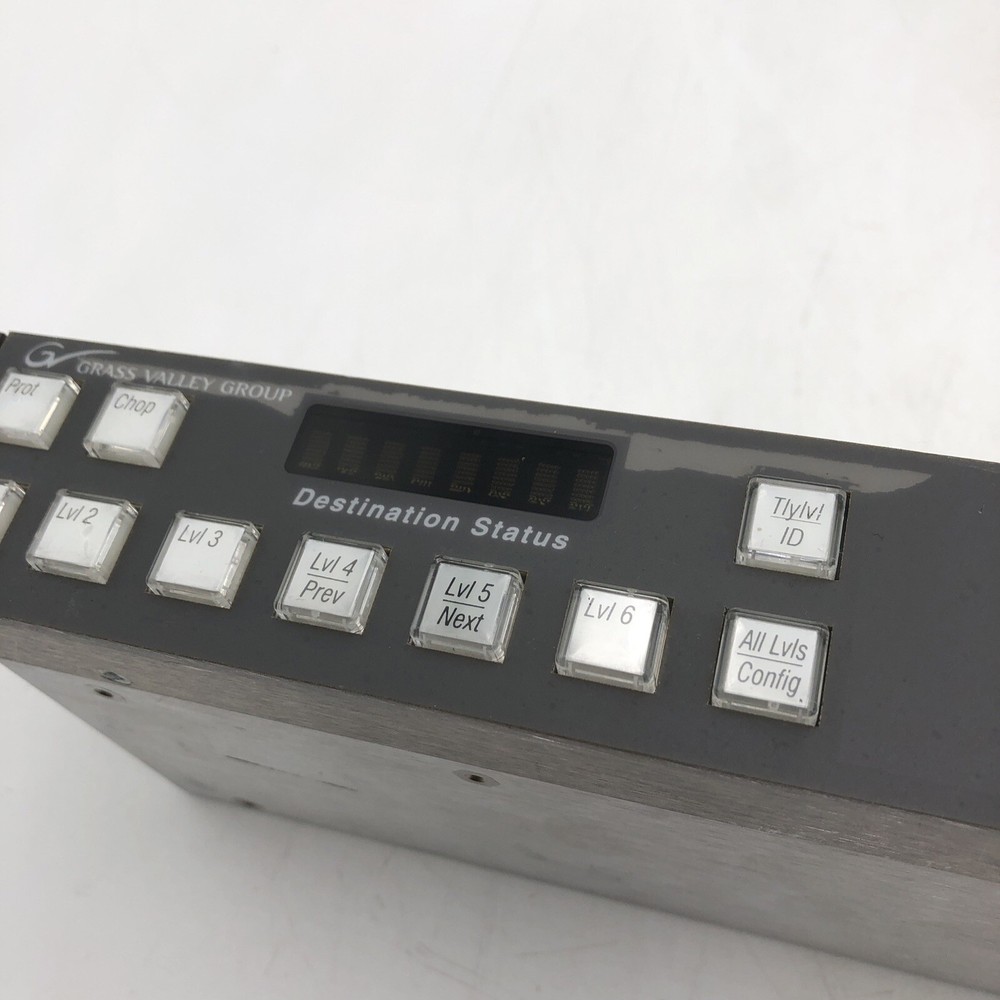 USED Grass Valley - Encore BPS Control Panel POWERS ON AS IS READ E