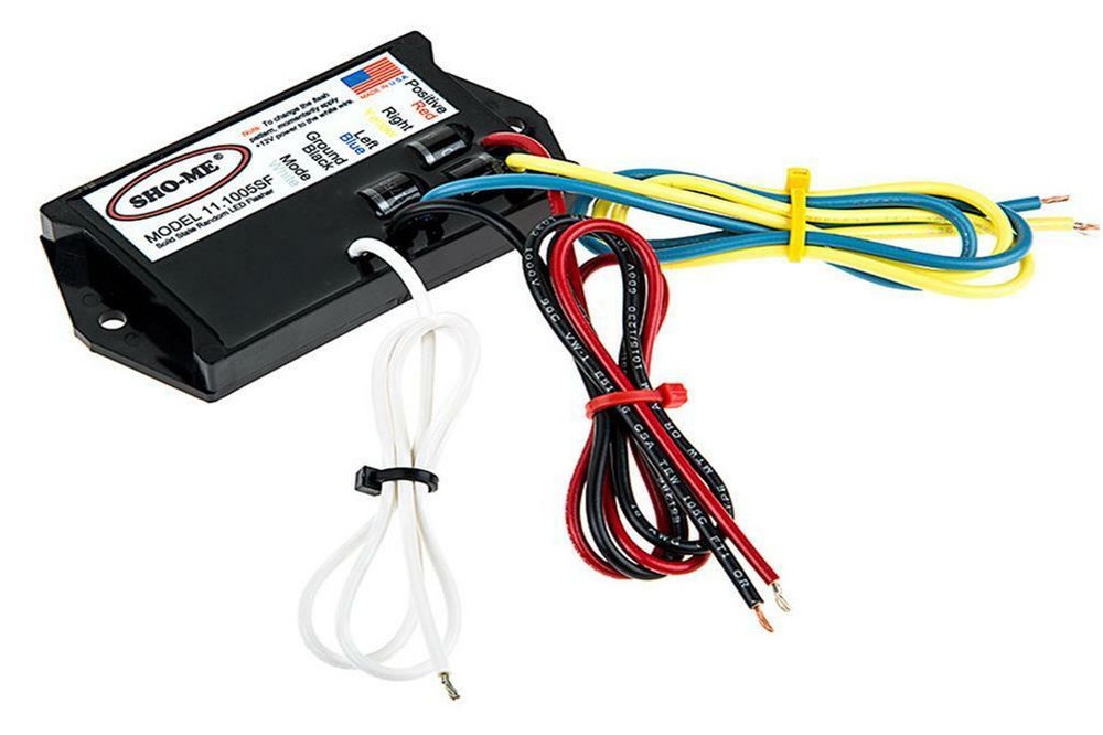 SHO-ME LED FLASHER - 7 STROBE STYLE PATTERNS-MADE IN USA