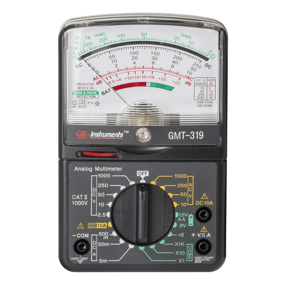 Gardner Bender Gmt-319 Multimeter Tester, Rj-45 & Rj-11, 7 Function /