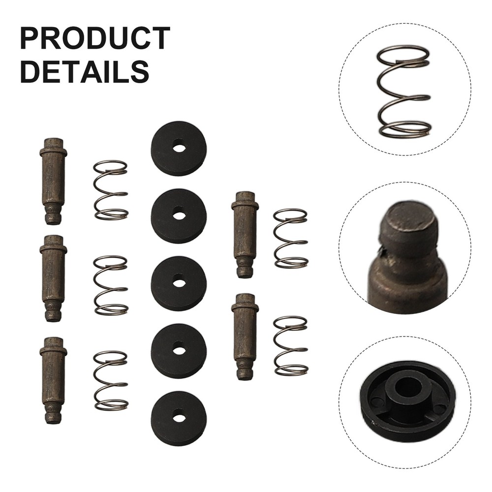 Enhance Your Grinder Performance with 5Pcs Self Locking Cap Accessories