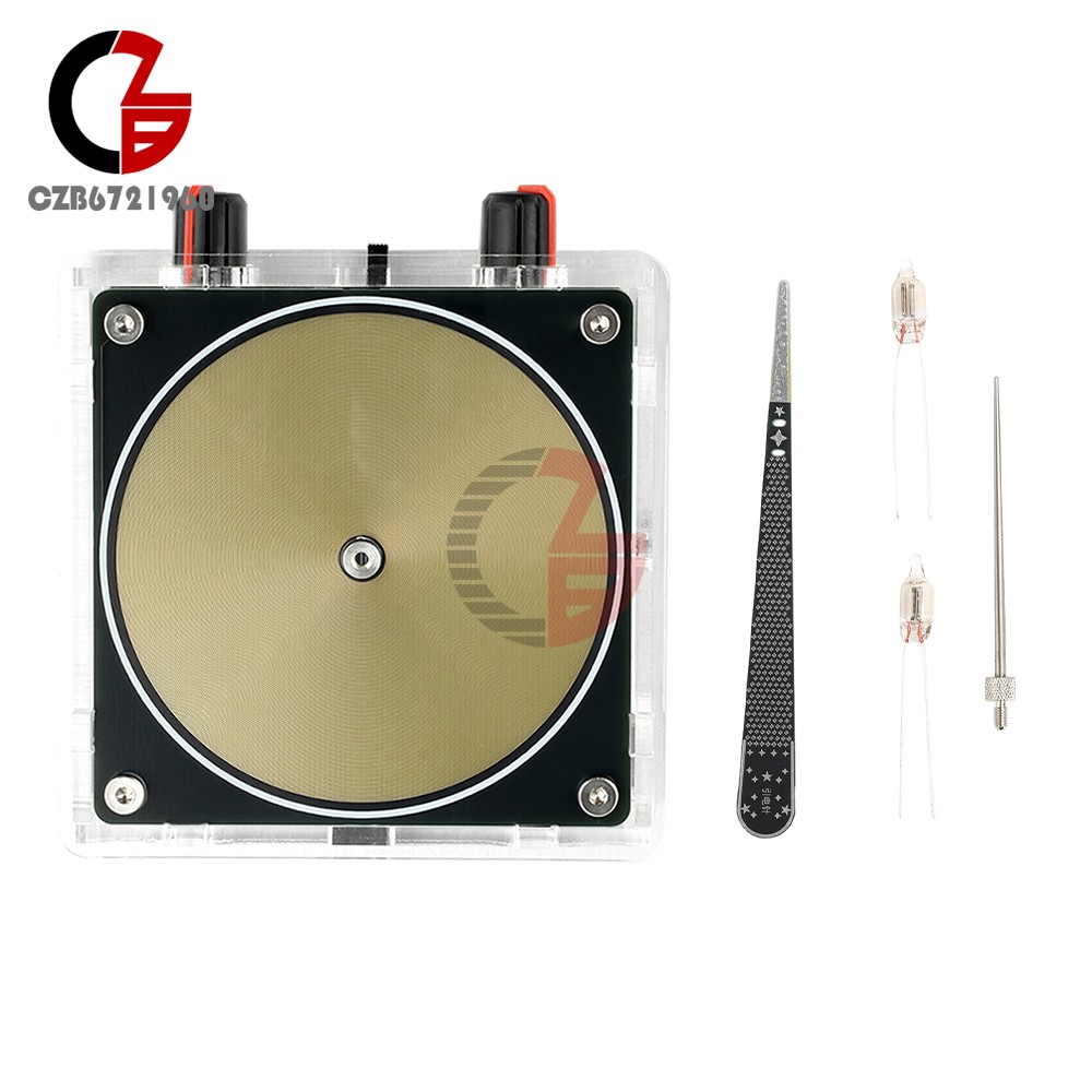 Bluetooth Music Tesla Coil Plasma Loudspeaker Touchable Artificial Lightning DIY