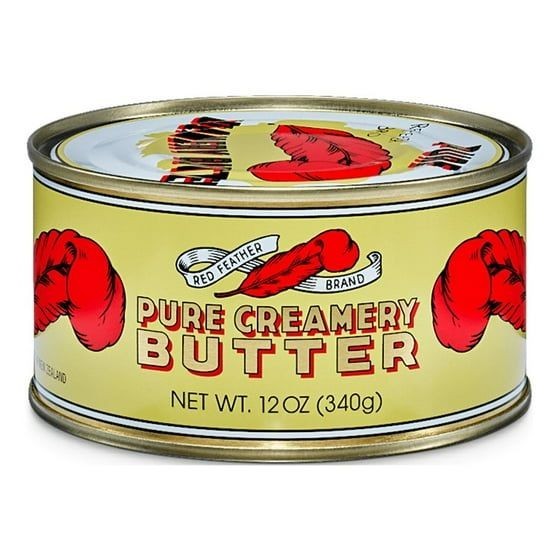 Red Feather Brand Pure Creamery Butter, 12 oz Can