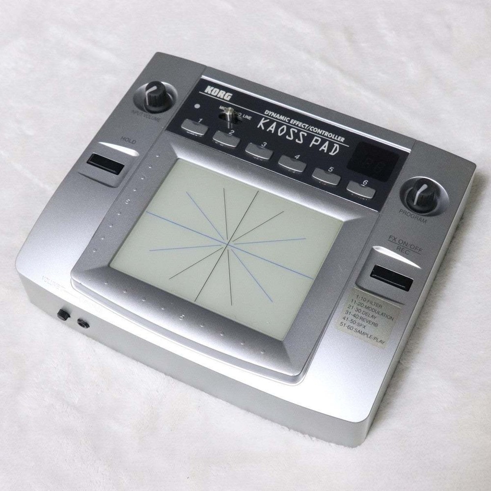 KORG Kaoss Pad KP1 Dynamic Effect Controller DJ Touch Pad 60 Effects w/ Box PSU