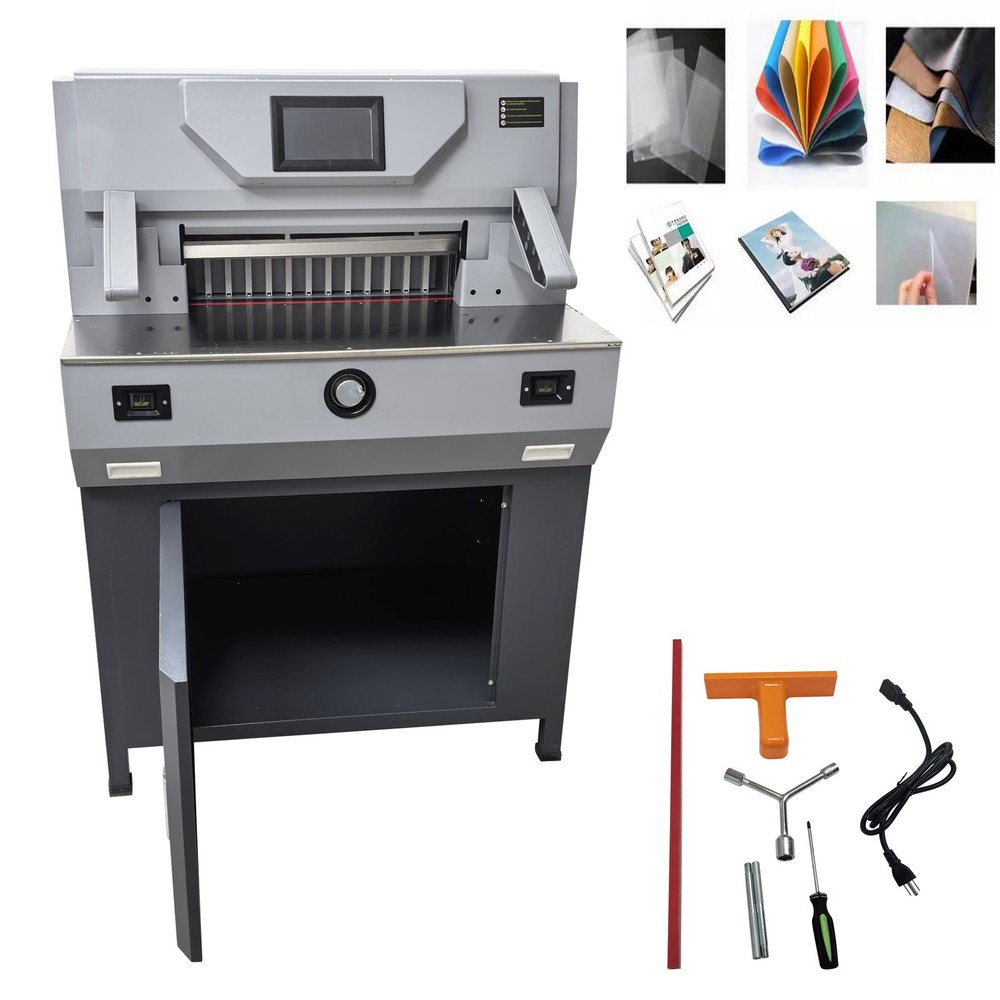 Program-Control Paper Cutting Machine (20.47")Width,110V Digital Heavy Paper