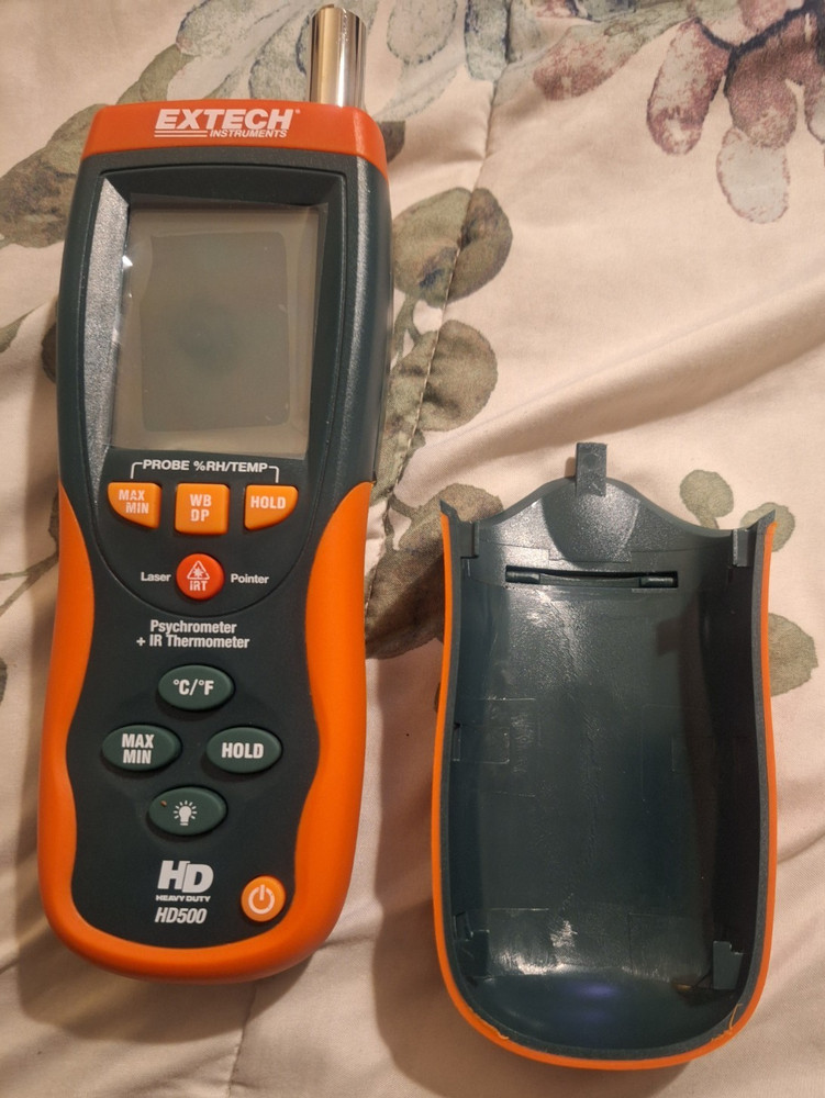 EXTECH HD500 - Psychrometer with 30:1 Infrared Thermometer