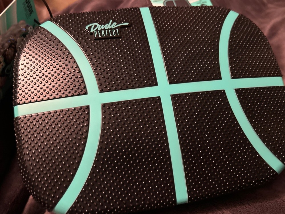 DudePerfect Black Lunch Box W/ Adjustable Divider, Removable Inner-NEW