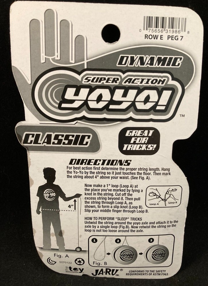 Ja-Ru - Yo-Yo - Classic - Dynamic Super Action - Red