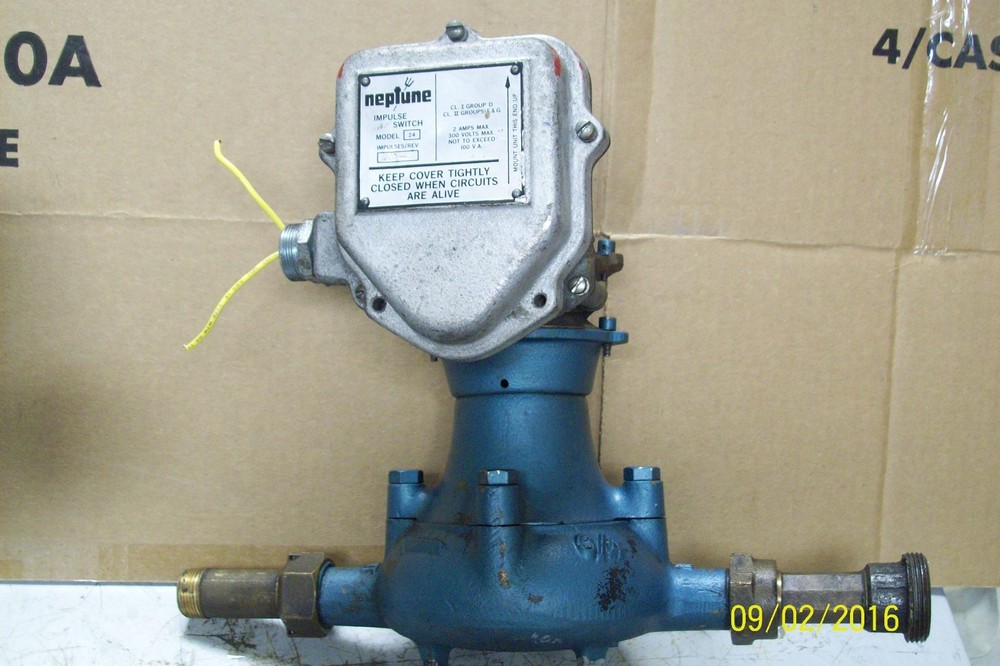 NEPTUNE IMPULSE SWITCH TRIDENT METER MODEL 24