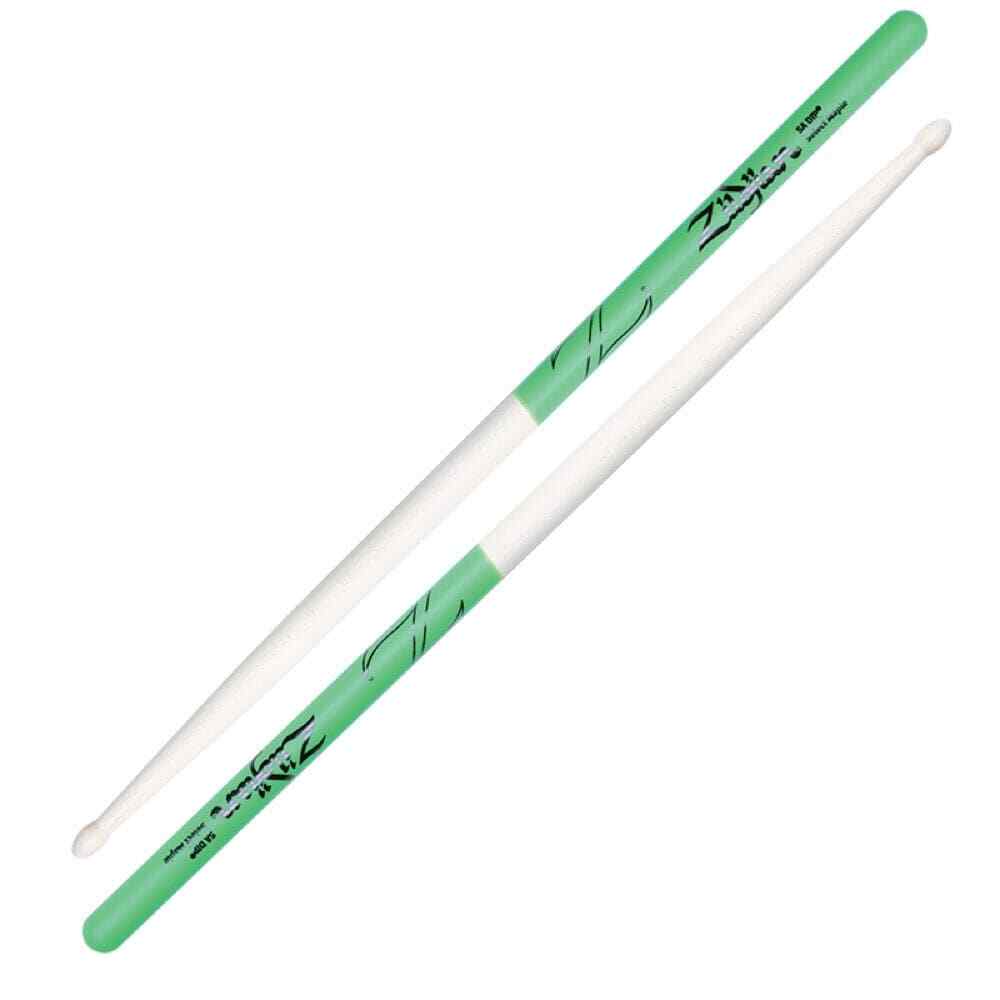 Zildjian 5A Maple Green Dip Drum Sticks