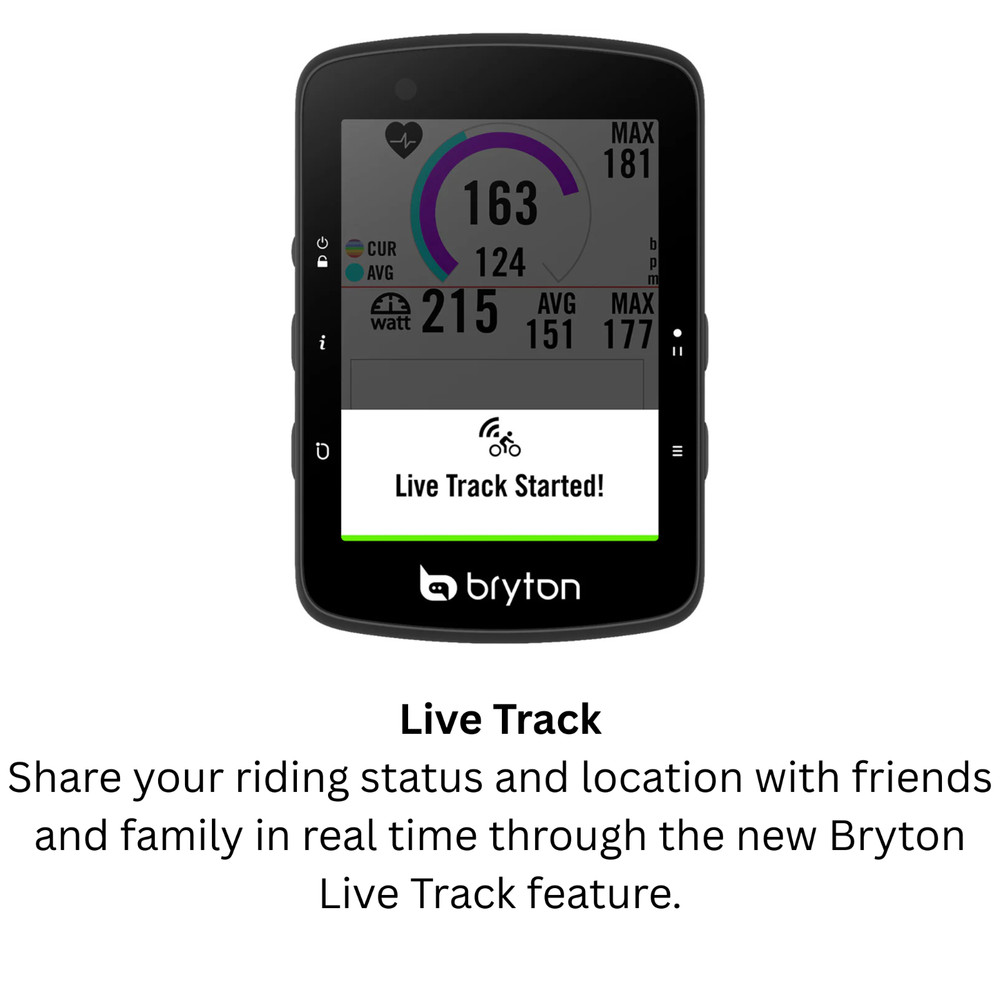 Bryton Rider 650E Wireless GPS Computer GPS Bluetooth