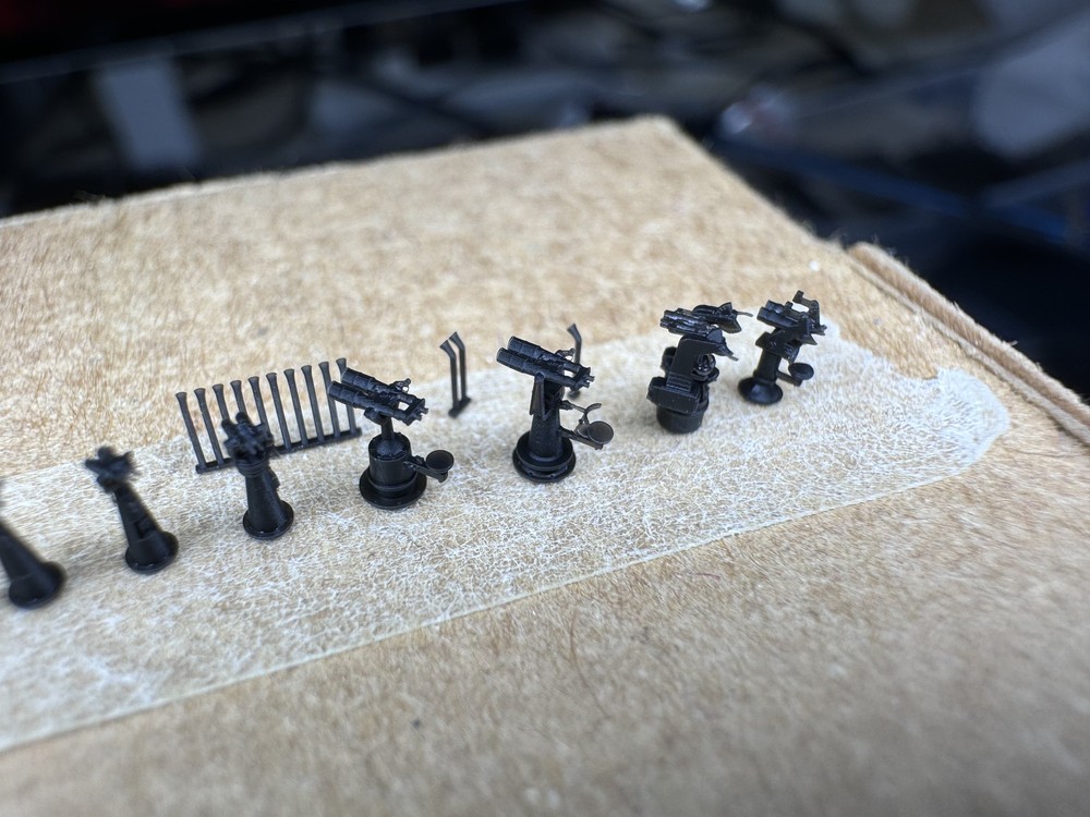 SSMODEL R350062 1/350 scale telescope & microphone assembly A multiple types